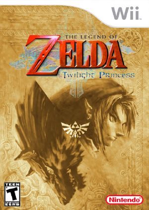 The Legend of Zelda: Twilight Princess Wii Front cover