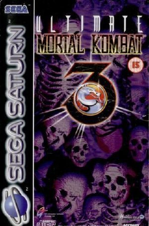 Ultimate Mortal Kombat 3 SATURN Front cover