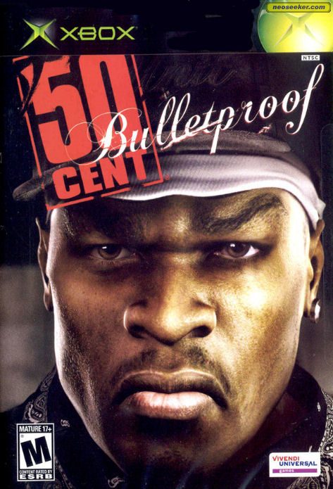 50 Cent: Bulletproof Xbox Front cover