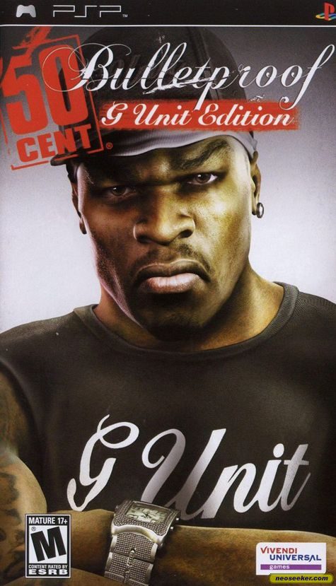 50 Cent: Bulletproof G-Unit Edition PSP Front cover