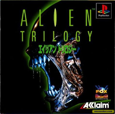 Alien Trilogy Psx Front Cover