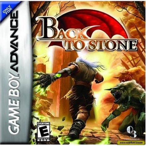 Back to Stone GBA Front cover