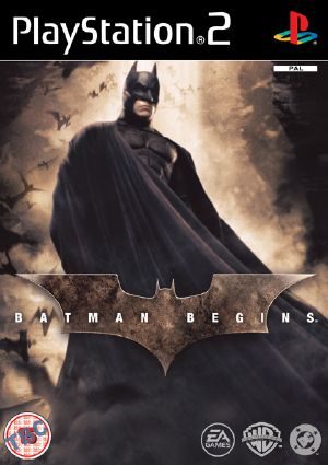 Batman Begins PS2 Front cover