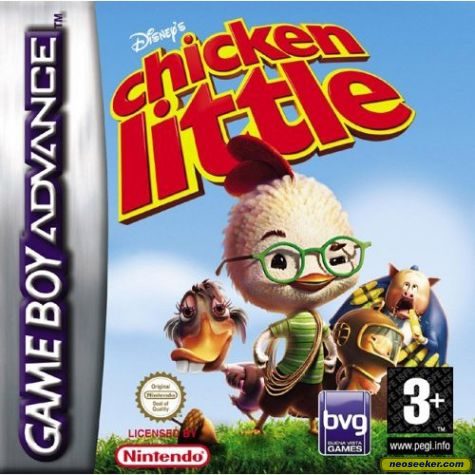 Chicken Little GBA Front cover