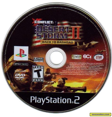 Jeu PS2 Conflict: Desert Storm II – Promo DISC – Très Bon état – PEGI 3