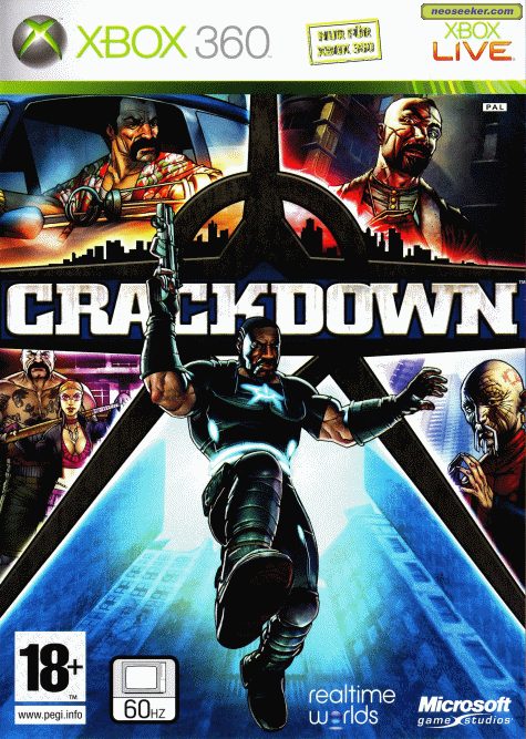 Crackdown XBOX360 Front cover