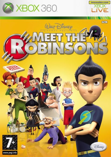 Disney's Meet the Robinsons XBOX360 Front cover