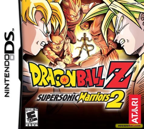 Dragon Ball Z: Supersonic Warriors 2 DS Front Cover