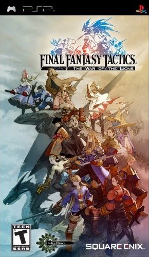 Final Fantasy Tactics: The War of the Lions PSP Front cover