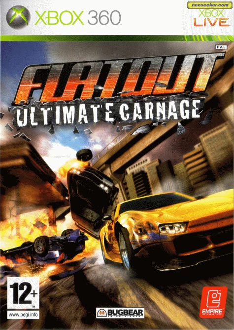 cheat codes for flatout ultimate carnage on xbox 360