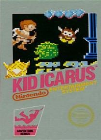 Kid Icarus NES Front cover