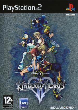 Kingdom Hearts Ii Ps2 Front Cover