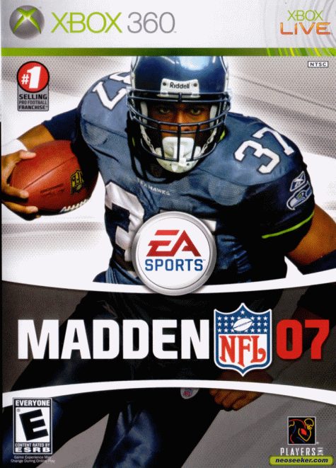 Madden NFL 07 XBOX360 Front cover