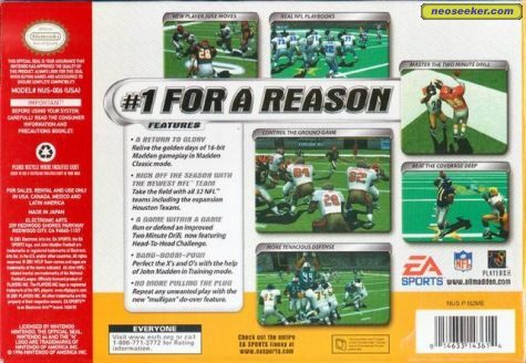 Madden 2002 [Nintendo 64]