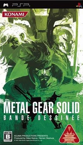 Metal Gear Solid: Digital Graphic Novel PSP Front cover