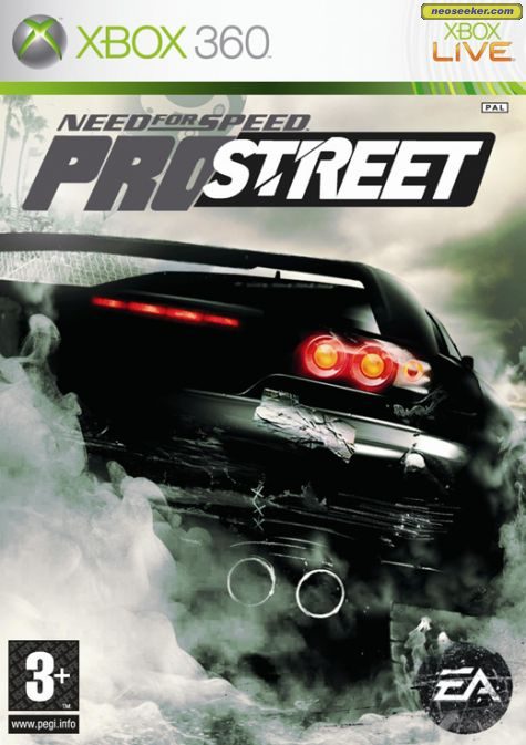 Need for Speed: ProStreet XBOX360 Front cover