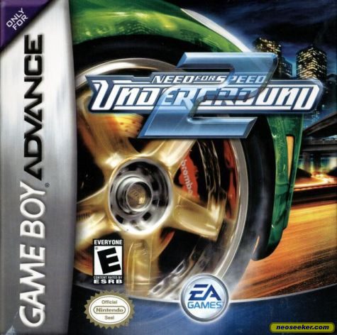 Need for Speed Underground 2 GBA Front cover