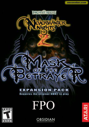 Neverwinter Nights 2: Mask of the Betrayer PC Front cover