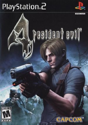 Resident Evil 4 PS2 Front cover