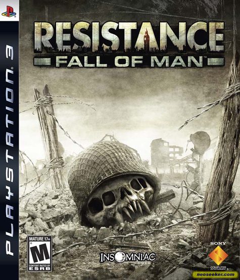 Resistance: Fall of Man PS3 Front cover