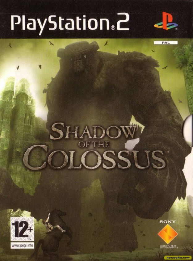 Shadow of the Colossus PS2 Front cover