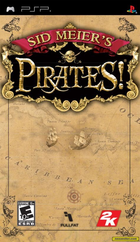 Sid Meier's Pirates! Live the Life PSP Front cover