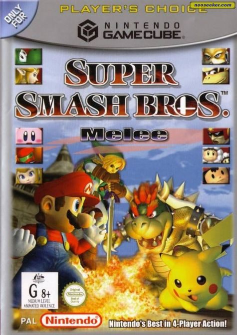 数量は多い Melee Bros Smash Super US 北米版 GC 家庭用ゲーム本体