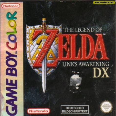 The Legend of Zelda: Link's Awakening DX GBC Front cover