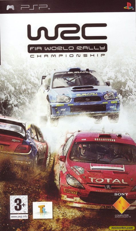 Psp Rally Rom Wrc WRC: FIA World Rally Championship PSP Front cover