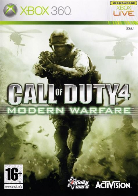 call of duty 4 modern warfare xbox360