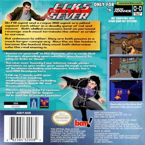 Ecks vs. Sever II BALLISTIC[欧州版GBA](新品