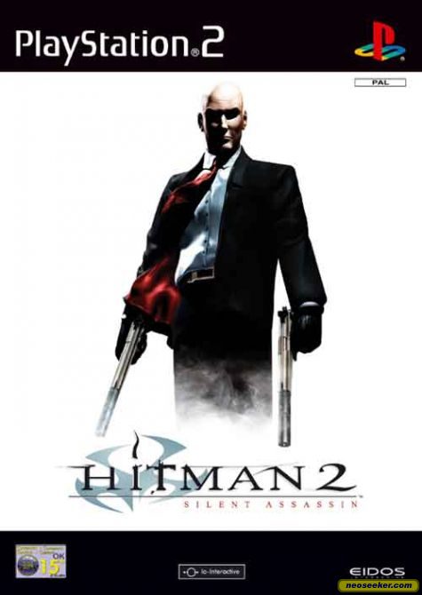 Hitman 2: Silent Assassin PS2 Front cover