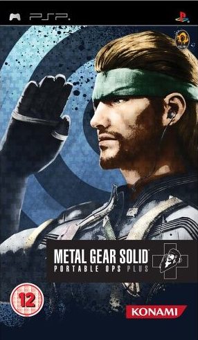 Metal Gear Solid: Portable Ops Plus PSP Front cover