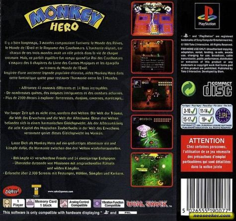 monkey hero ps1