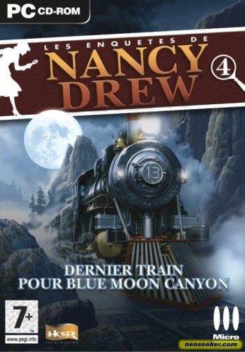 Nancy Drew: Last Train to Blue Moon Canyon PC Front cover