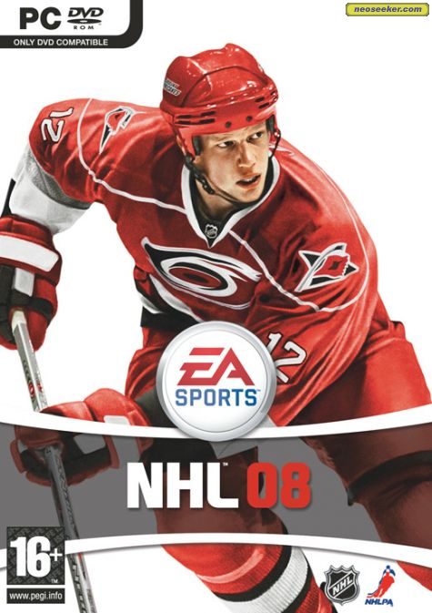 NHL 08 PC Front cover