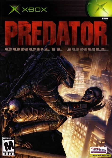 Predator: Concrete Jungle Xbox Front cover