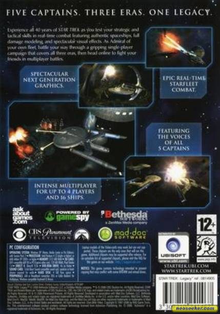 star trek legacy pc full game