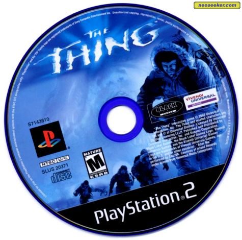 Jaquette/Boîtier Jeu PS2 "The Thing" - Version Française - Occasion
