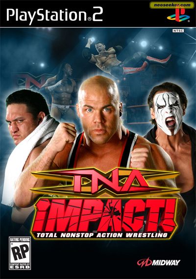 TNA iMPACT! PS2 Front cover