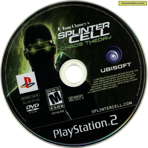 Tom Clancy's Splinter Cell Chaos Theory C PS2