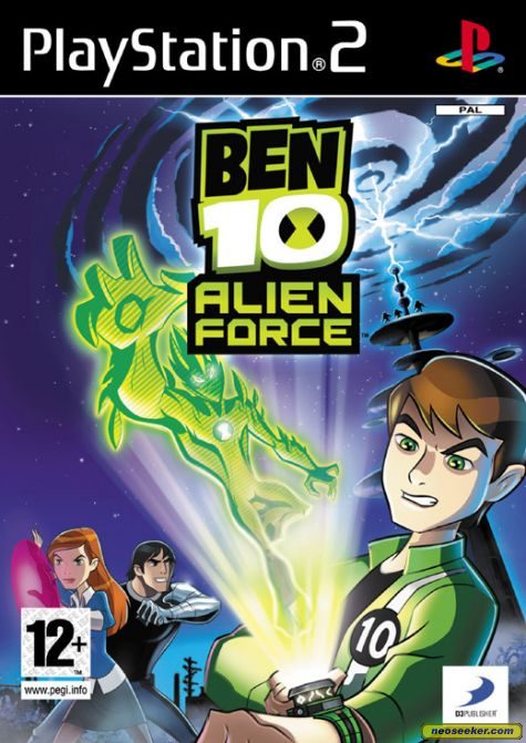 Ben 10: Alien Force The Game PS2 Front cover