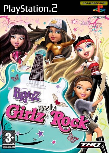 Bratz: Girls Really Rock PS2 Front cover