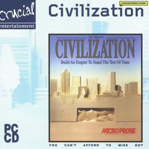 Civilization PC Front cover