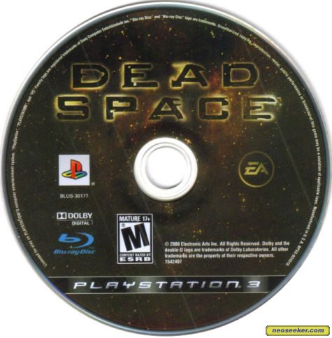 Dead Space Ps3 Media Cover