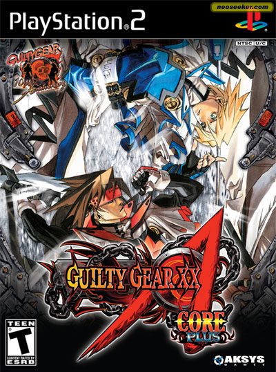 Guilty Gear XX Accent Core Plus PS2 Front cover
