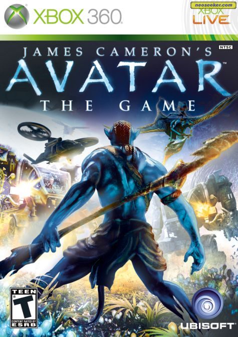 James Cameron's Avatar: The Game XBOX360 Front cover