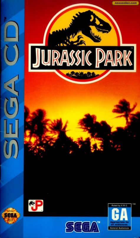 Jurassic Park Segacd Front Cover 6815