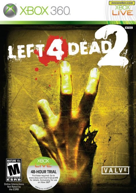 Сколько весит left 4 dead 2 на xbox 360