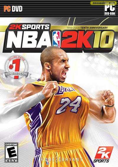 NBA 2K10 PC Front cover